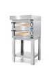 Piec do pizzy elektryczny Cuppone Tiziano | dwukomorowy | 4+4x30 | TZ430/2M