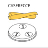 Matryca formująca do maszynki do makaronu PF15E i MPF1.5N CASERECCE - 9 x 5 mm