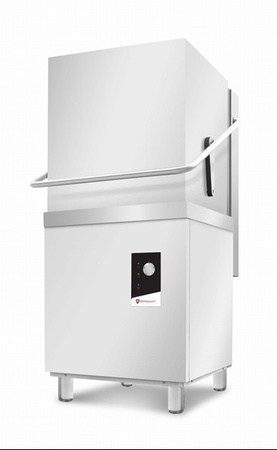 Zmywarka kapturowa RQX1000 DD | 500x500 | sterowanie elektromechaniczne | 675x675x1440 mm | 11,1 kW (RQ1000 DD)