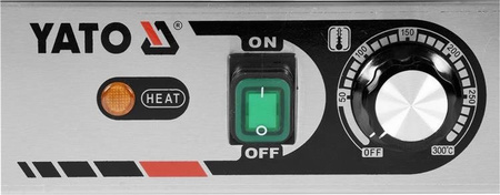 ELEKTRYCZNY GRILL KONTAKTOWY PANINI 1/2 PŁASKI x 1/2 RYFLOWANY 44CM 2,2kW | YG-04559