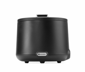 Kociołek do zupy UNIQ 8L, czarny HENDI 860526
