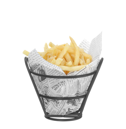 Papier pergaminowy - nadruk gazety 200x250 mm - opak. 500 szt. HENDI 678121