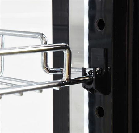 Kühlregal 400L 65x65x190 schwarz | YG-05068