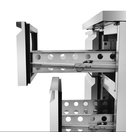 Stół chłodniczy 6-szufladowy RQS903 6D | 368 l | agregat na dole | 1367x700x962 mm