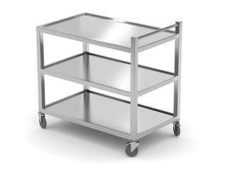 Wózek 3-półkowy spawany 800x500x850 mm HENDI 810224