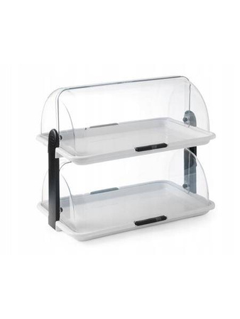 Witryna podwójna 465x310x410(h)mm HENDI 871713