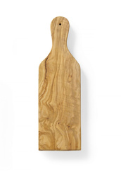 Deska do serwowania z drewna oliwnego, z uchwytem 350x120x(H)18 | HENDI 505243