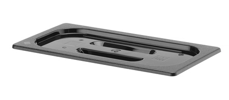 Pokrywka do pojemników GN1/3 z czarnego poliwęglanu HENDI 862933