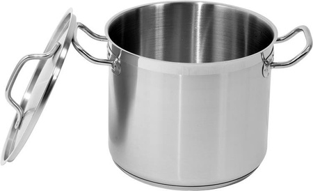 9 L 9 L 9 HIGH STOVE POT WITH A COVER OF STAINLESS STEEL | YG-00003