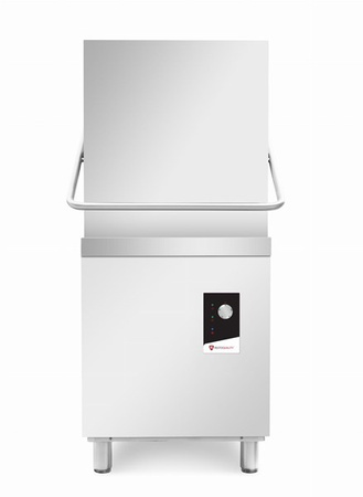 Zmywarka kapturowa RQX1000 B DD | 500x500 | sterowanie elektromechaniczne | pompa spustowa | 675x675x1440 mm | 11,1 kW (RQ1000 B DD)