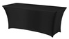 Obrus prostokątny Symposium, czarny, 1500x760x730 mm HENDI 814406