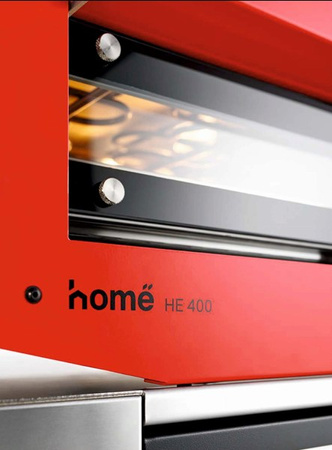 Piec do pizzy elektryczny Cuppone Home HE 400 | jednokomorowy | panel manualny | 400x400 mm | HE400/1 TM/FN | czarny