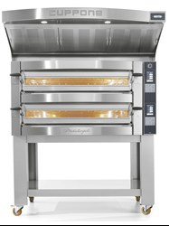 Piec do pizzy elektryczny Cuppone Michelangelo | dwukomorowy | panel dotykowy | 6+6x36 | ML635/2 TS