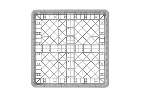 Kosz do szkła - 9 elementów, 500x500x104 mm HENDI 877050