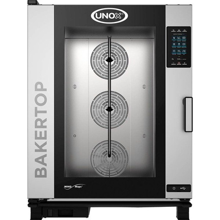 Piec konwekcyjno-parowy piekarski, BakerTop Mind.Maps one,10x(600x400), P 14.9kW XEBC-10EU-E1RM
