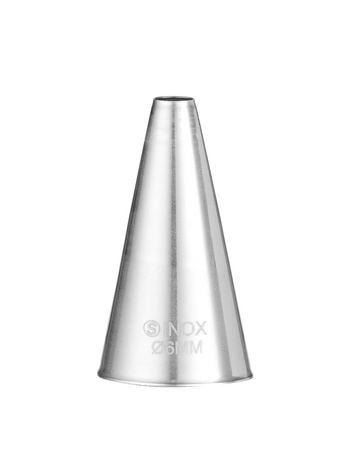 Końcówki do rękawów proste, stalowe - zestaw 7szt HENDI 551615