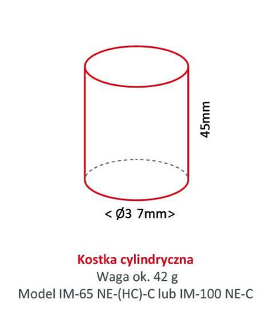 Kostkarka do lodu Hoshizaki IM-240XNE-HC-C | 190 kg/24h | chłodzona powietrzem | kostka cylinder | Ø 37x45 mm | RESTO QUALITY IM-240XNE-HC-C