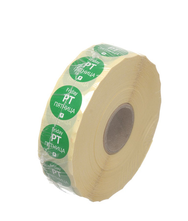 Naklejki Food Safety, jednorazowe - piątek HENDI 850046