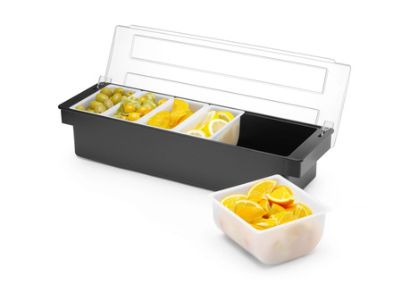 Pojemnik 5-częściowy na dodatki do drinków HENDI 552131