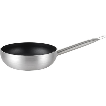 Patelnia wok, nieprzywierająca, Premium Line do indukcji, O 240 mm STALGAST 033245