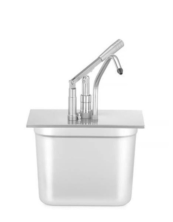 Pokrywa z dyspenserem do pojemników GN, HENDI, GN 1/4, 270x165mm  | 558140