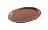 Taca antypoślizgowa, orzech - owalna 200 x 265 mm HENDI 507568
