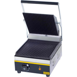 Kontakt grill pojedynczy, Gredil, P 1.8 kW, U 230 V STALGAST 742010