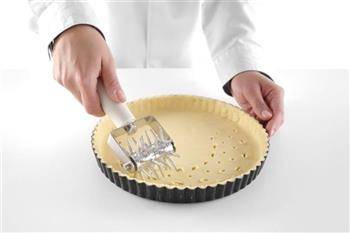 Rolka do ciasta dziurkująca z wałkiem ze stali nierdzewnej 70 mm HENDI 515136