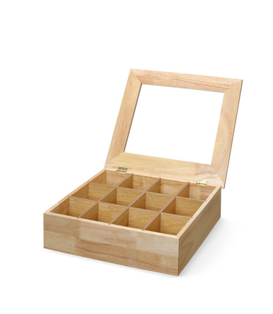 Ekspozytor na herbatę - 12 przegródek HENDI 456514