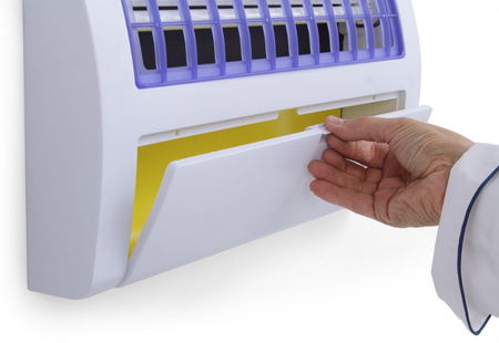 Lampa owadobójcza z taśmą klejącą - 120m2 HENDI 270196