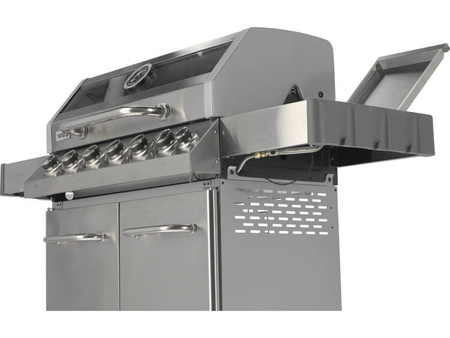 Grill gazowy 6+1 stal nierdzewna 20,5kW YATO YG-20016