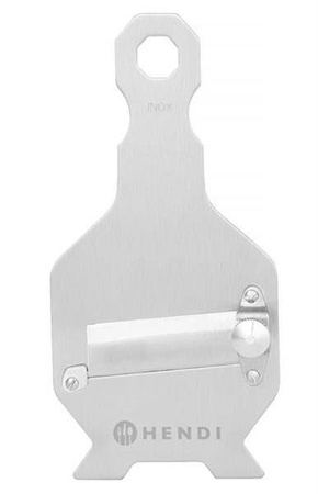 Mandolina do trufli,stal nierdzewna, gładkie ostrze  | HENDI 229835