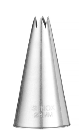 Końcówki do rękawów karbowane, stalowe - zestaw 7szt HENDI 551714