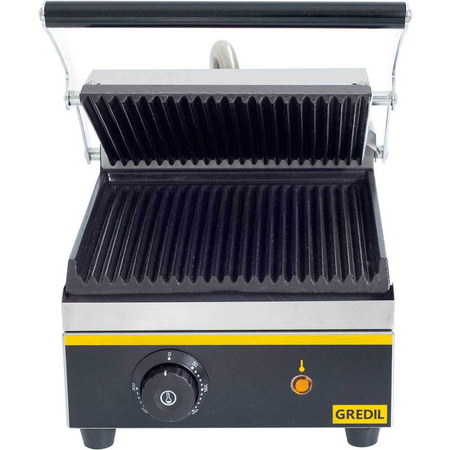 Kontakt grill pojedynczy, Gredil, P 1.8 kW, U 230 V STALGAST 742010