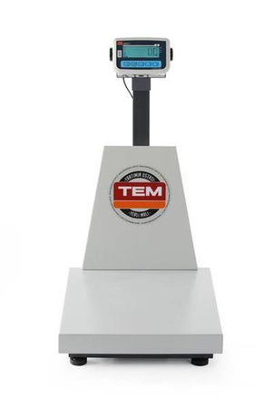 Waga platformowa LCD z wysięgnikiem i z legalizacją, seria EKO+, 300 kg  | HENDI BEK+C050X060300