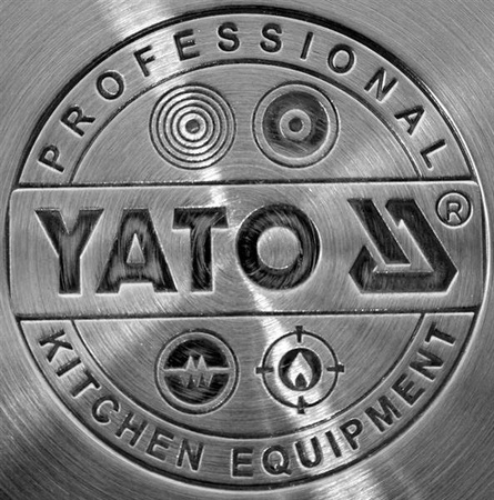 GARNEK NISKI Z POKRYWKĄ ZE STALI NIERDZEWNEJ 36x18CM 18,3L | YG-00044