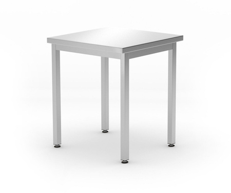 Stół centralny bez półki - skręcany, głębokość 600 mm, HENDI, Kitchen Line, 800x600x(H)850mm  | HENDI 816196