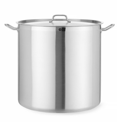 Garnek Profi Line wysoki z pokrywką, dno "Sandwich" 98 l; śr. 500 x 500 h | HENDI 833025