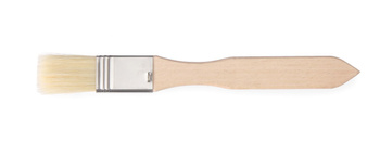 Pędzelek cukierniczy z drewnianą rączką, 20x210 mm - zestaw 2 szt. HENDI 515228