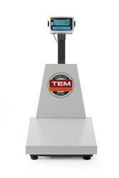 Waga platformowa LCD z wysięgnikiem i z legalizacją, seria EKO+, 300 kg | HENDI BEK+C050X060300