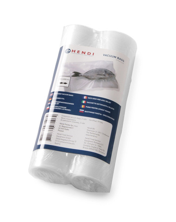Worki moletowane do gotowania do pakowarki próżniowej, wym. 280 HENDI 971451