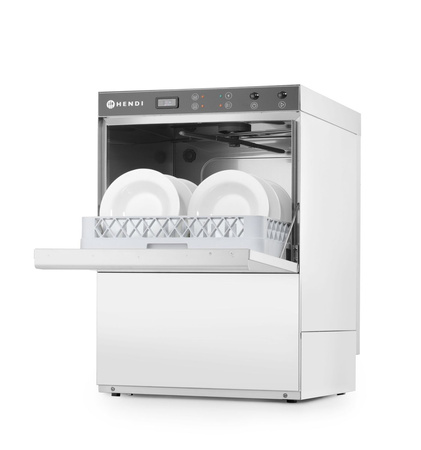 Zmywarka do naczyń 50x50, manualna, z dozownikiem detergentu i p HENDI 230251