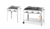 Grill gazowy Green Fire Profi Line 3-palnikowy - patelnia żeliwna i 2 ru HENDI 149591
