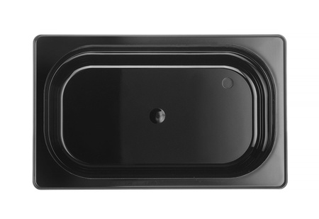 Pojemnik GN1/4-100 z czarnego poliwęglanu HENDI 862629