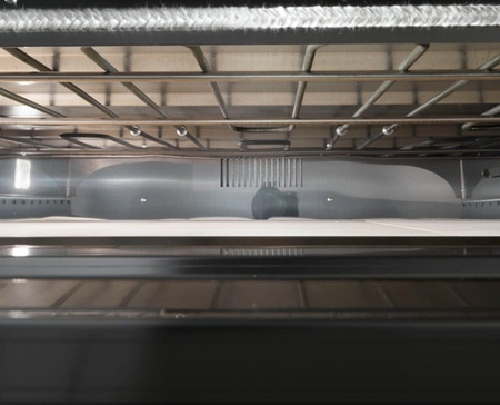 Piec do pizzy elektryczny Cuppone Donatello | dwukomorowy | panel cyfrowy | 9+9x36 | DN935/2 D