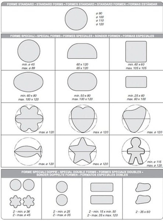 Cylinder z Delrinu CYL-SHAPE | do pras do burgerów