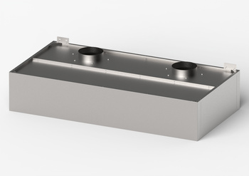 Okap skrzyniowy, skręcany, Gredil, 2010x1000x400 mm STALGAST 619020