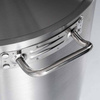 Low pot without lid, steel, O 400 mm, V 22 l STALGAST 013401