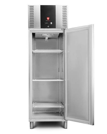 Szafa mroźnicza RQSGLM 700 R  | GN 2/1 | stal nierdzewna | drzwi prawe  | 700 l | 653x842x2040 mm