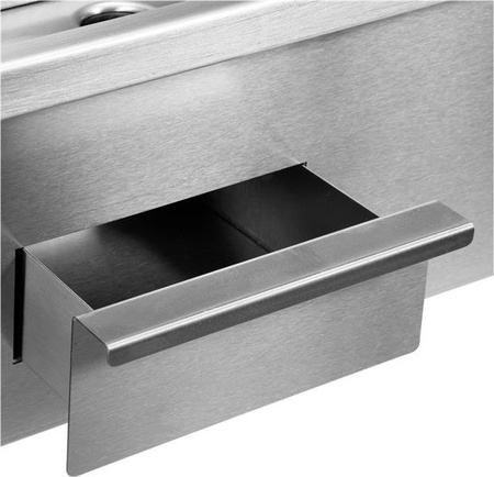 ELEKTRYCZNA PŁYTA GRILLOWA GŁADKA 2x2,2kW 73CM | YG-04588